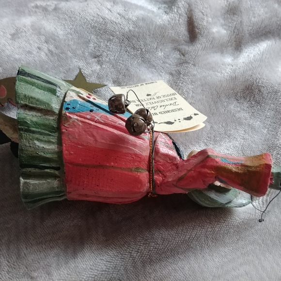 Vintage 1991 House of Hatten enchanted forest lady elf ornament - Picture 9 of 9